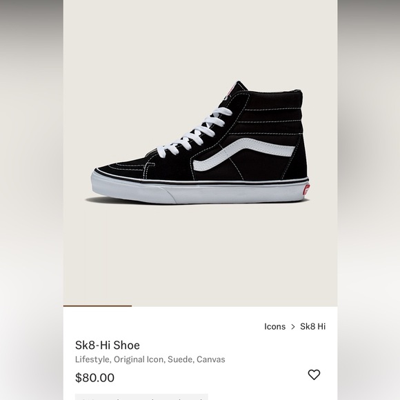 Vans Sk8-Hi Women’s | Size 7.5 | Like New - Picture 3 of 17